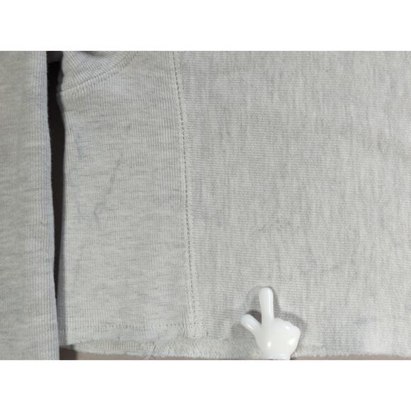 Champion Reverse Weave Pitt Panthers Crop Sweatshirt Medium Gray Collegiate - Picture 5 of 16